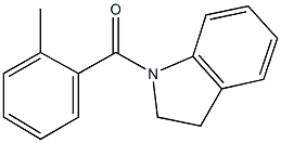 1-(2-methylbenzoyl)indoline Structure