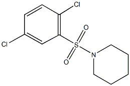 1-[(2,5-dichlorophenyl)sulfonyl]piperidine 구조식 이미지
