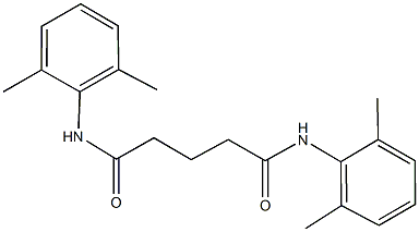 N~1~,N~5~-bis(2,6-dimethylphenyl)pentanediamide Structure