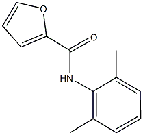 N-(2,6-dimethylphenyl)-2-furamide 구조식 이미지