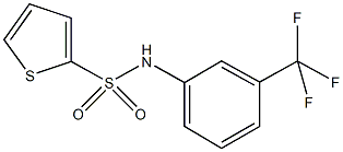 N-[3-(trifluoromethyl)phenyl]-2-thiophenesulfonamide 구조식 이미지