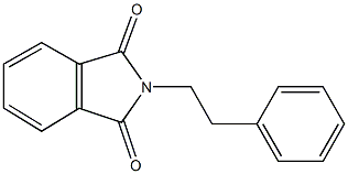 2-(2-phenylethyl)-1H-isoindole-1,3(2H)-dione 구조식 이미지