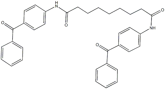 N~1~,N~9~-bis(4-benzoylphenyl)nonanediamide 구조식 이미지