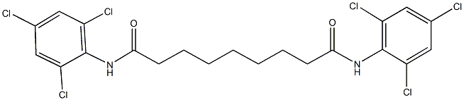 N~1~,N~9~-bis(2,4,6-trichlorophenyl)nonanediamide 구조식 이미지