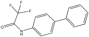 N-[1,1'-biphenyl]-4-yl-2,2,2-trifluoroacetamide Structure