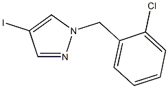 1-(2-chlorobenzyl)-4-iodo-1H-pyrazole Structure