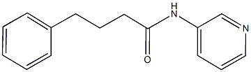 4-phenyl-N-(3-pyridinyl)butanamide 구조식 이미지