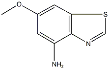 6-methoxy-1,3-benzothiazol-4-amine 구조식 이미지