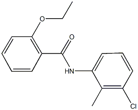 N-(3-chloro-2-methylphenyl)-2-ethoxybenzamide Structure