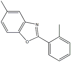 5-methyl-2-(2-methylphenyl)-1,3-benzoxazole Structure