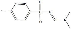 N-[(dimethylamino)methylene]-4-methylbenzenesulfonamide 구조식 이미지