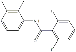 N-(2,3-dimethylphenyl)-2,6-difluorobenzamide 구조식 이미지
