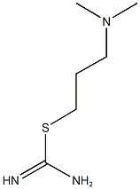 3-(dimethylamino)propyl imidothiocarbamate Structure