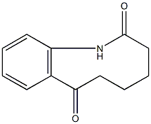 3,4,5,6-tetrahydro-2H-1-benzazonine-2,7(7aH)-dione 구조식 이미지