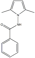 N-(2,5-dimethyl-1H-pyrrol-1-yl)benzamide 구조식 이미지