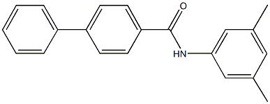 N-(3,5-dimethylphenyl)[1,1'-biphenyl]-4-carboxamide Structure
