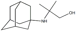 2-(1-adamantylamino)-2-methyl-1-propanol Structure