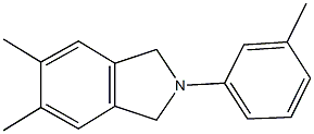 5,6-dimethyl-2-(3-methylphenyl)isoindoline 구조식 이미지