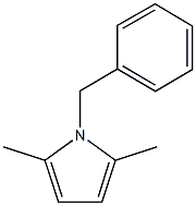 1-benzyl-2,5-dimethyl-1H-pyrrole Structure