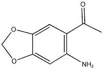 1-(6-amino-1,3-benzodioxol-5-yl)ethanone 구조식 이미지