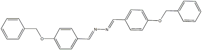 4-(benzyloxy)benzaldehyde [4-(benzyloxy)benzylidene]hydrazone Structure