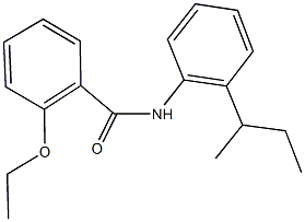 N-(2-sec-butylphenyl)-2-ethoxybenzamide Structure