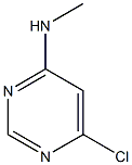 N-(6-chloro-4-pyrimidinyl)-N-methylamine 구조식 이미지