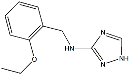 N-(2-ethoxybenzyl)-N-(1H-1,2,4-triazol-3-yl)amine Structure
