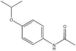 N-(4-isopropoxyphenyl)acetamide 구조식 이미지