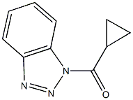 1-(cyclopropylcarbonyl)-1H-1,2,3-benzotriazole Structure
