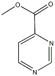 4-carbomethoxy-pyrimidine 구조식 이미지