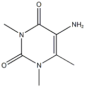 5-amino-1,3,6-trimethylpyrimidine-2,4(1H,3H)-dione Structure