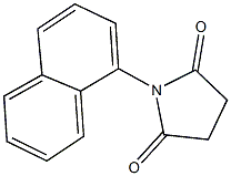 1-(1-naphthyl)-2,5-pyrrolidinedione 구조식 이미지