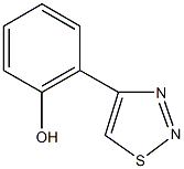 2-(1,2,3-thiadiazol-4-yl)phenol 구조식 이미지