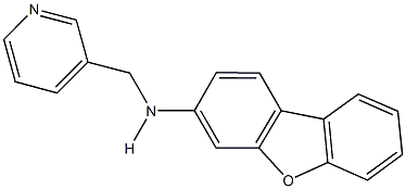 N-dibenzo[b,d]furan-3-yl-N-(3-pyridinylmethyl)amine 구조식 이미지