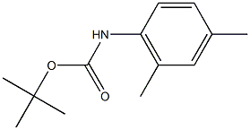 tert-butyl 2,4-dimethylphenylcarbamate Structure