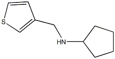 N-cyclopentyl-N-(3-thienylmethyl)amine 구조식 이미지