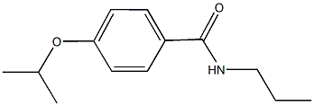 4-isopropoxy-N-propylbenzamide 구조식 이미지