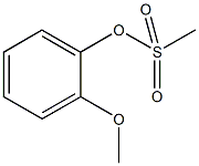 2-methoxyphenyl methanesulfonate 구조식 이미지