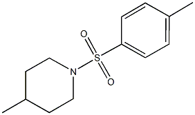 4-methyl-1-[(4-methylphenyl)sulfonyl]piperidine 구조식 이미지