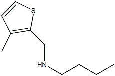 N-butyl-N-[(3-methyl-2-thienyl)methyl]amine 구조식 이미지