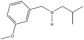 N-isobutyl-N-(3-methoxybenzyl)amine 구조식 이미지