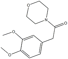 4-[(3,4-dimethoxyphenyl)acetyl]morpholine Structure