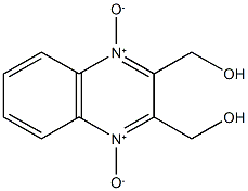 [3-(hydroxymethyl)-1,4-dioxido-2-quinoxalinyl]methanol 구조식 이미지