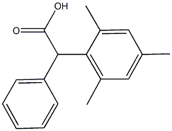 mesityl(phenyl)acetic acid Structure