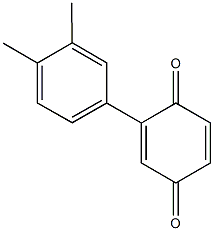 2-(3,4-dimethylphenyl)benzo-1,4-quinone Structure