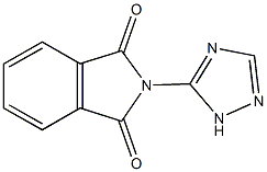 2-(1H-1,2,4-triazol-3-yl)-1H-isoindole-1,3(2H)-dione 구조식 이미지