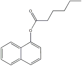 1-naphthyl hexanoate 구조식 이미지