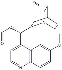 6'-methoxycinchonan-9-yl formate Structure