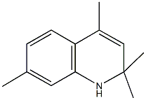 2,2,4,7-tetramethyl-1,2-dihydroquinoline 구조식 이미지